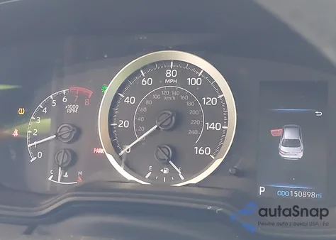 2020 Toyota Corolla Le from USA, damaged, VIN 5YFEPRAE1LP045619